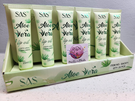 SAS Aloe Vera Lip Oil 15ml