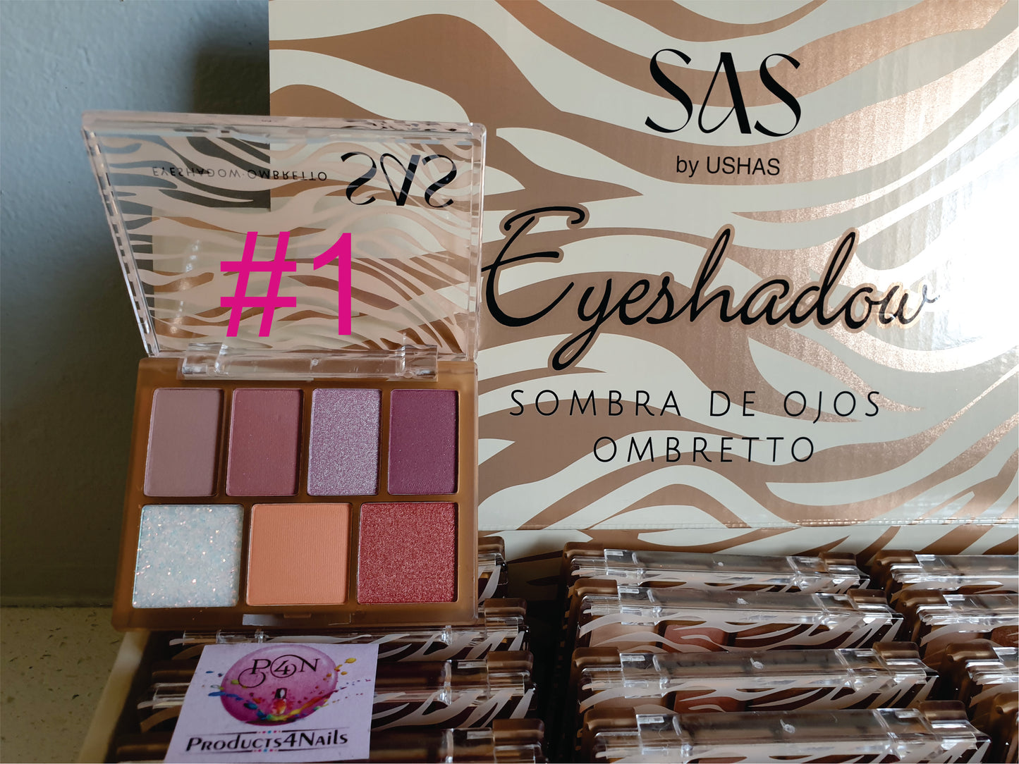 SAS Eyeshadow Palette 7pcs