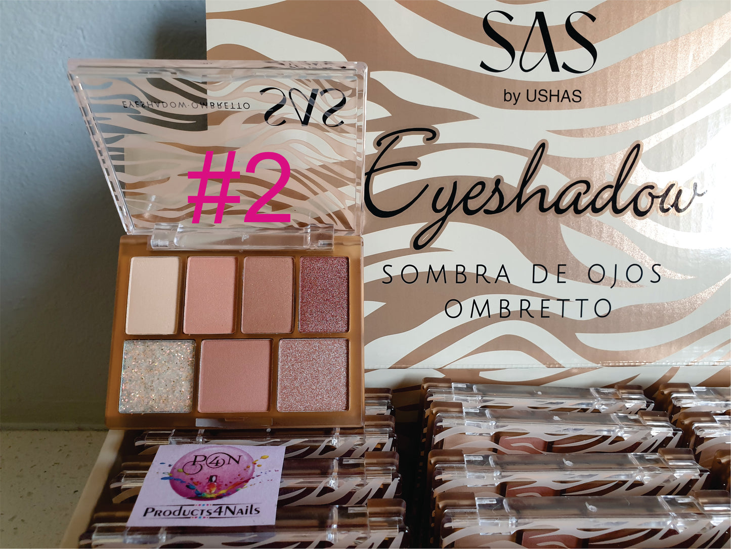 SAS Eyeshadow Palette 7pcs