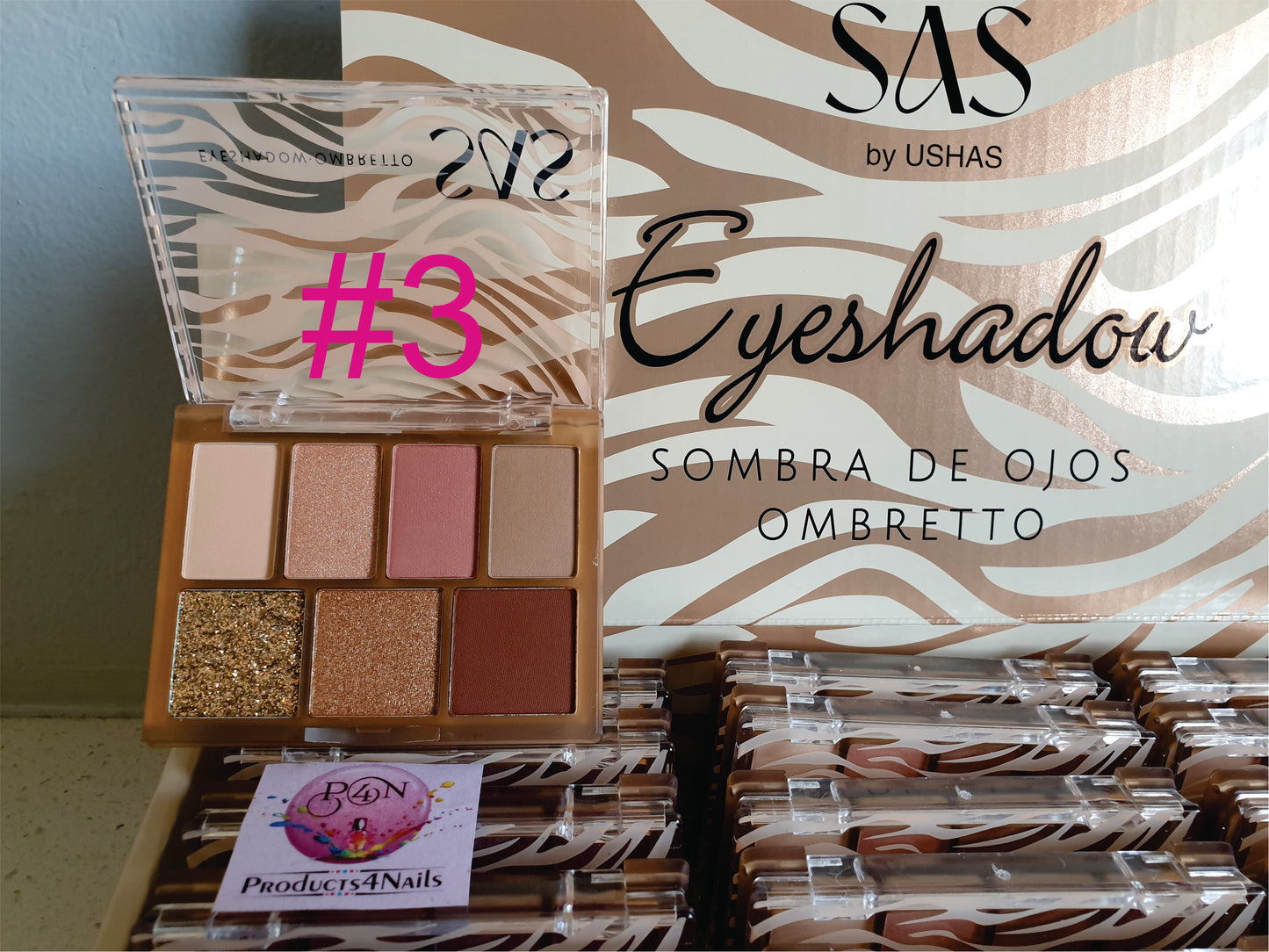 SAS Eyeshadow Palette 7pcs