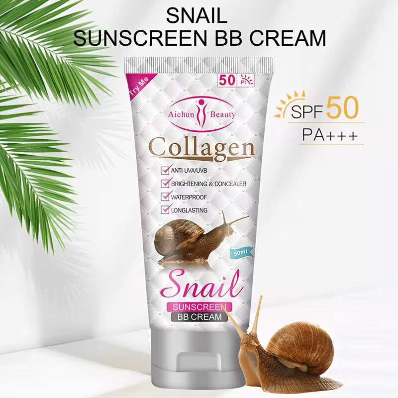 Collagen Snail SUNSCREEN BB CREAM Pei Mei - SPF 50 - PM6915-AC-50ml