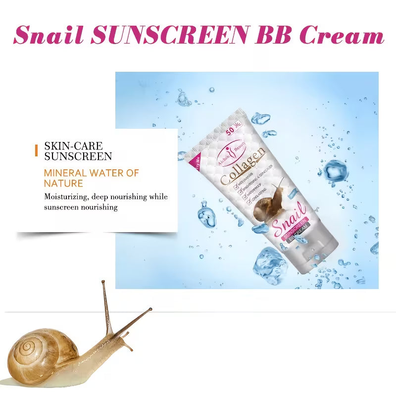 Collagen Snail SUNSCREEN BB CREAM Pei Mei - SPF 50 - PM6915-AC-50ml