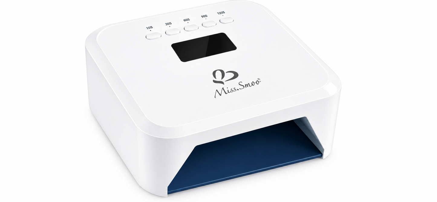 SUN F20 208W UV.LED UV Nail Lamp- Miss Smoo - Curling Dryer Lamp with Power Bank Function
