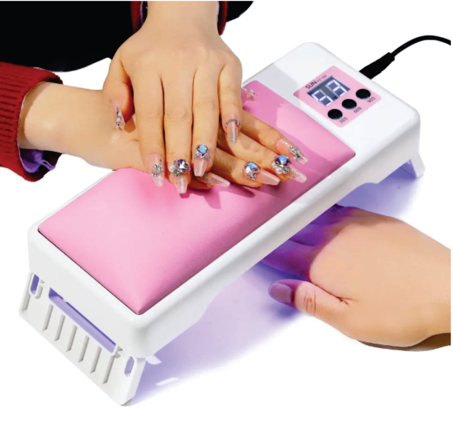 Hand Pillow Nail Enhancement Lamp - All-in-One