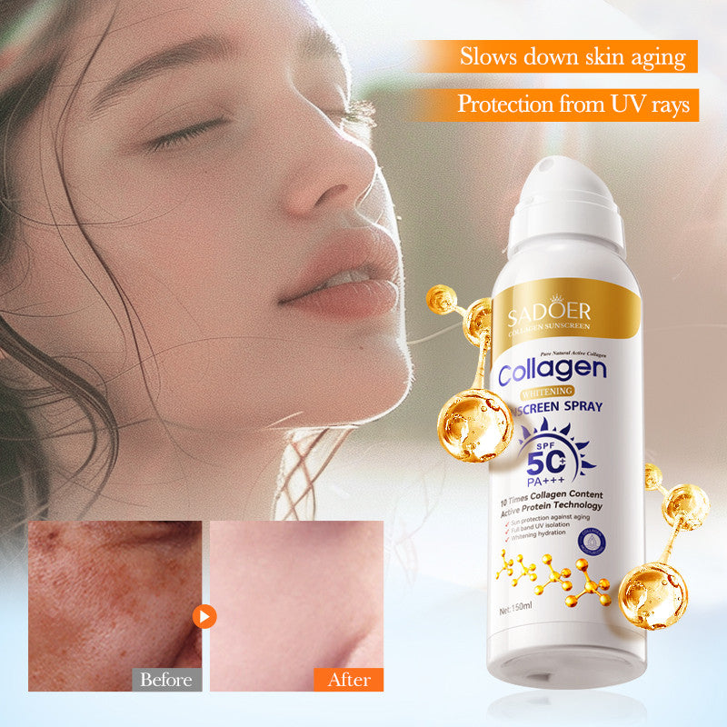 Sadoer Collagen Sunscreen Spray SPF 50 - 150ml