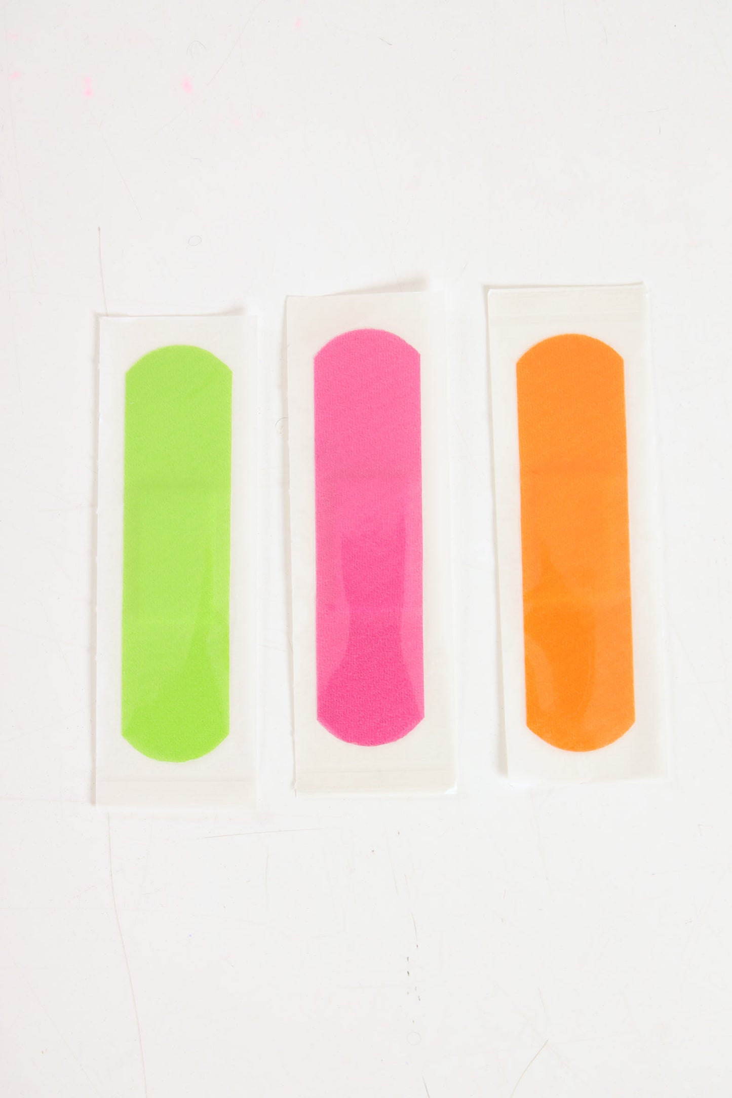 Waterproof Bandaid / Plasters Neon Plasters Box Of 40