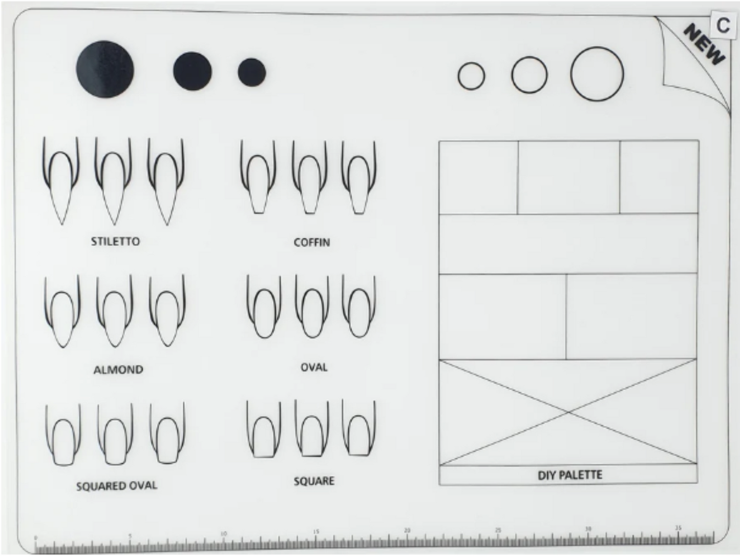 Silicone Nail Art Mat