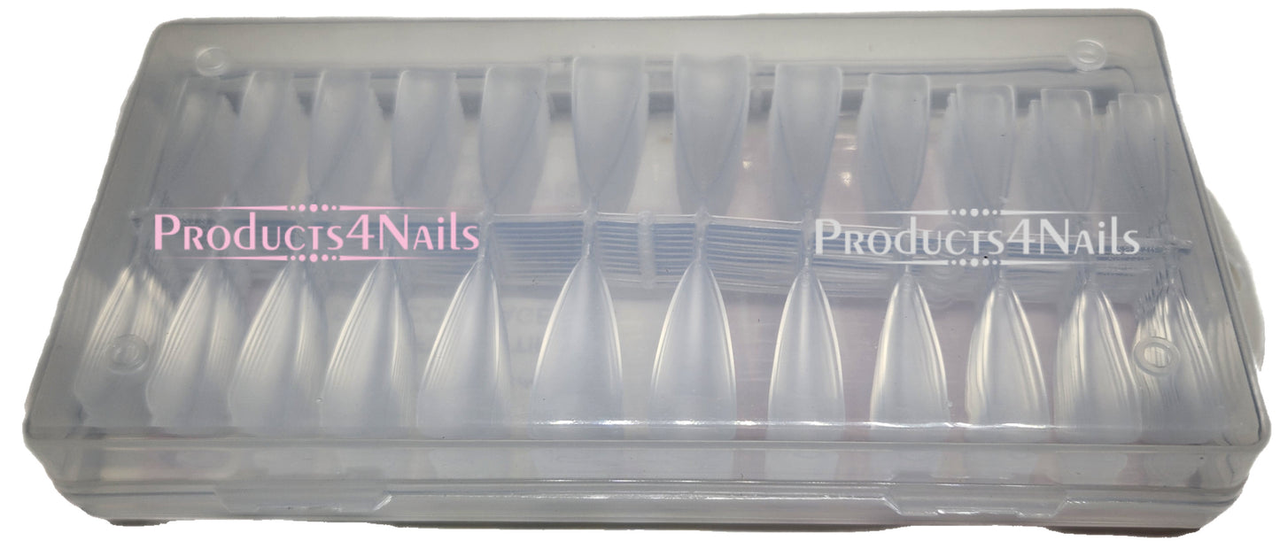 Soft Gel Tips Full Coverage Tips - SHORT ALMOND 240pcs