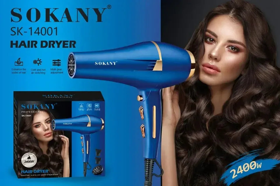 Sokany Hair Dryer 2400W SK-14001