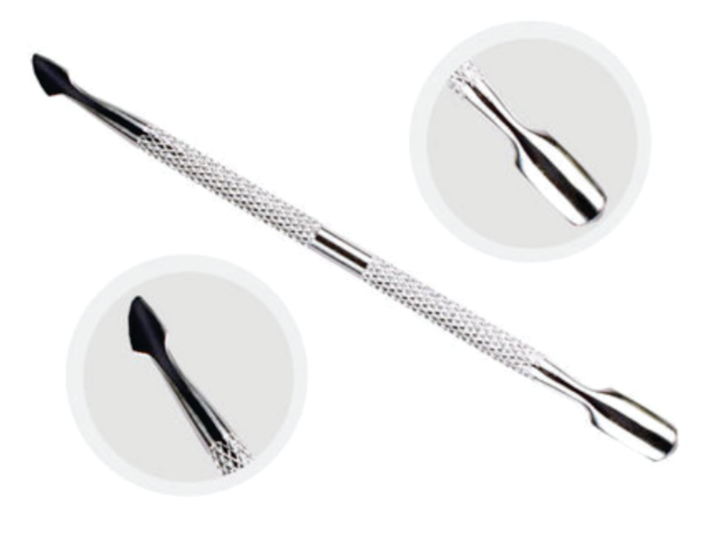 Stainless Steel Cuticle Pusher - Size Large