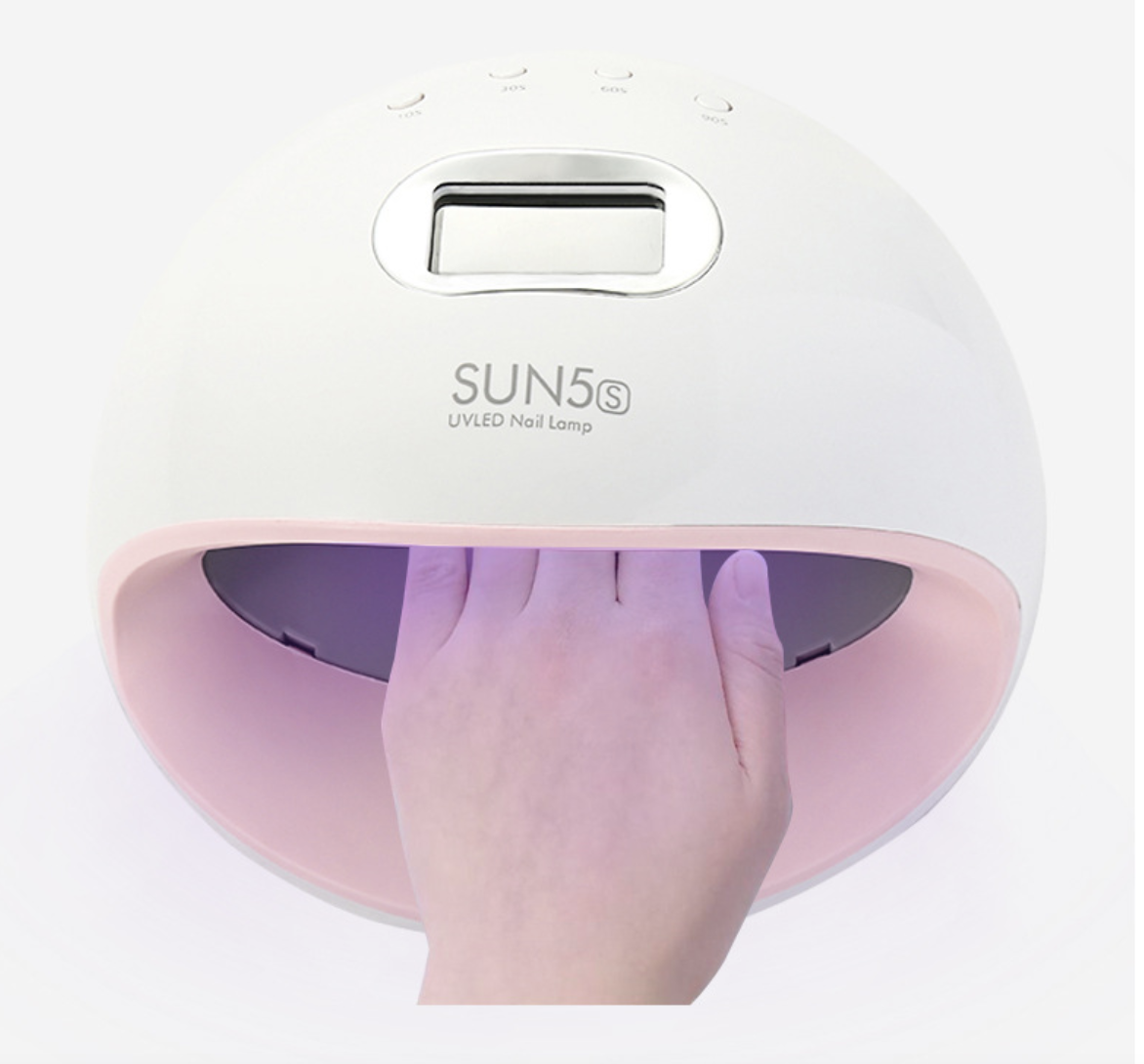 Sun 5S Professional Gel Polish UV/LED Nail Dryer Lamp 72W (30 LED Beads)