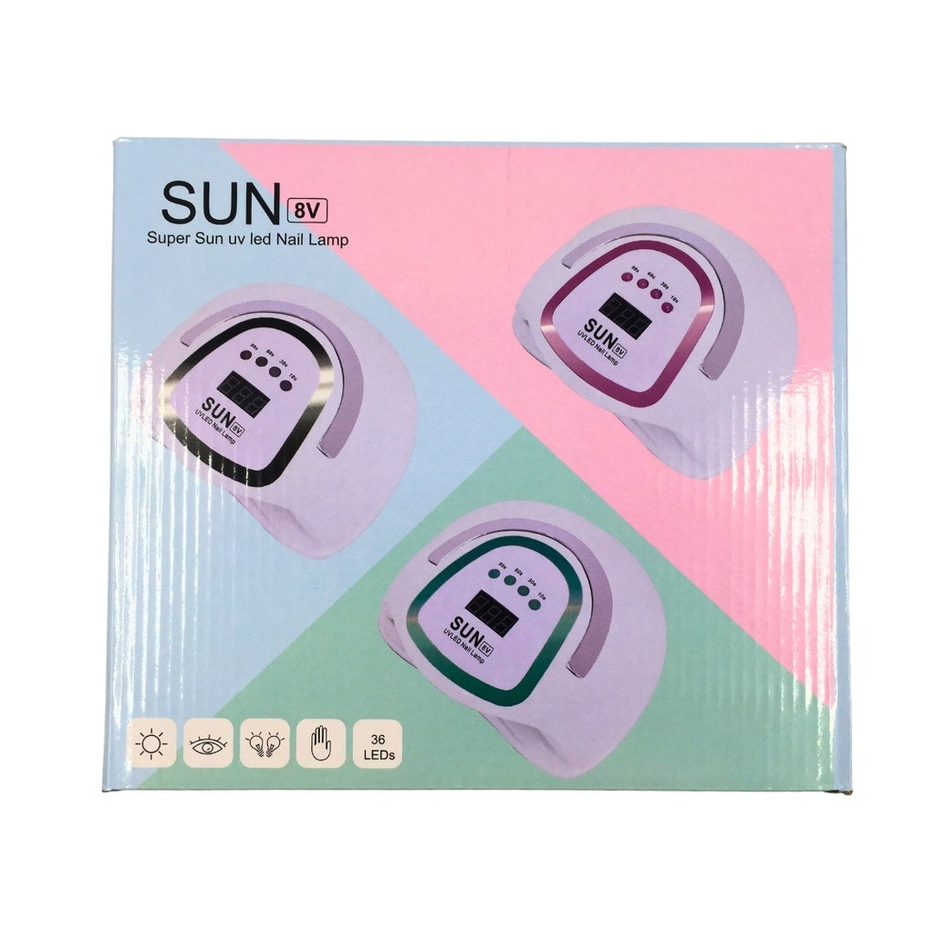 Sun 8V 2 in 1 LED UV Nail Lamp