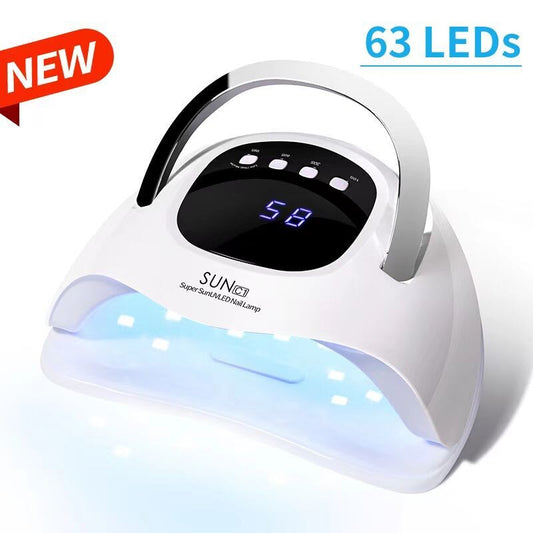 Sun C1 Professional Gel Polish LED Nail Dryer Lamp 288W (63 LED Beads)