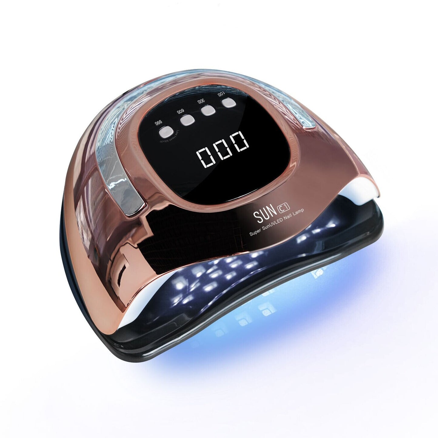 Sun C1 Professional Gel Polish LED Nail Dryer Lamp 288W (63 LED Beads)