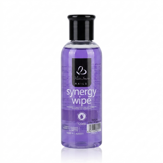 Miss Smoo Synergy Wipe 120ml - Nail Cleaner Decreases, Remove Dust & Finishes Gel Care