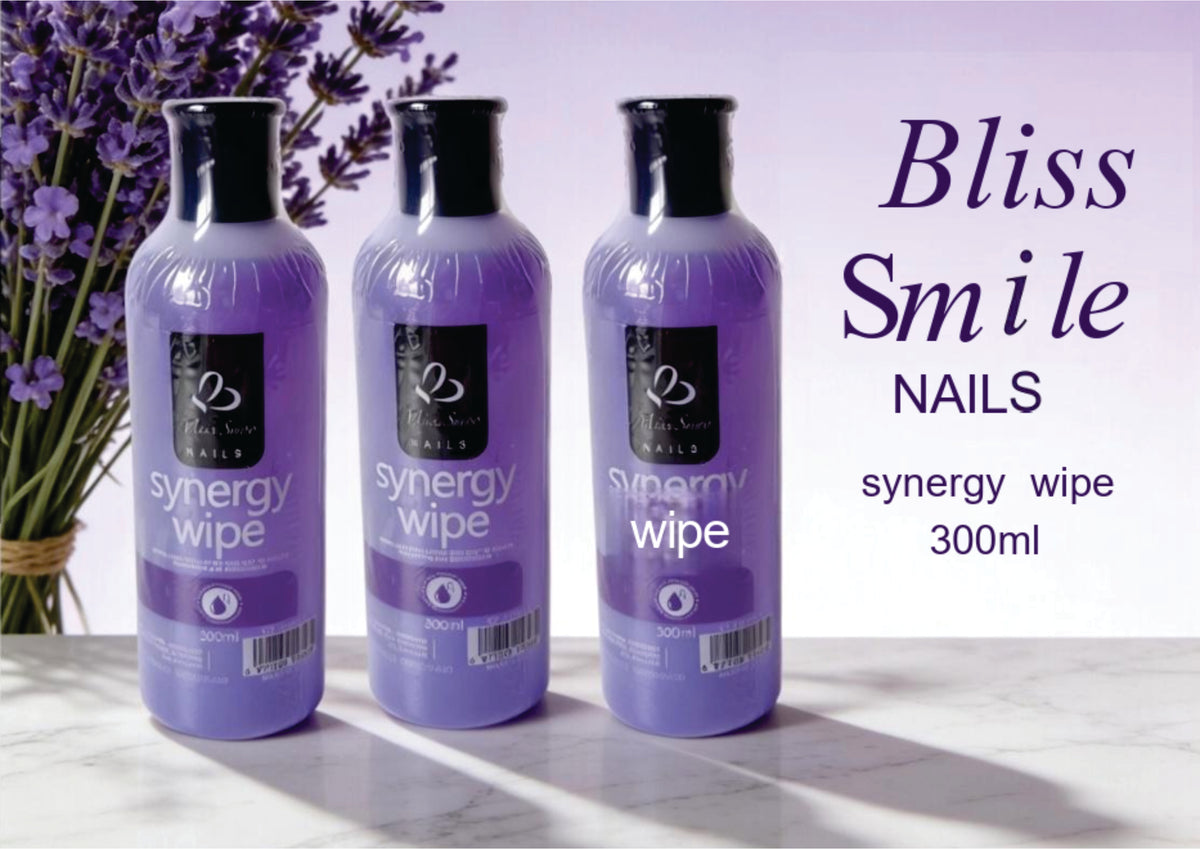 Miss Smoo Synergy Wipe 120ml - Nail Cleaner Decreases, Remove Dust & Finishes Gel Care