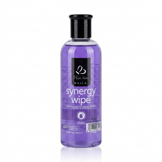 Miss Smoo Synergy Wipe 300ml - Nail Cleaner Decreases, remove Dust & Finishes Gel Care (Copy)