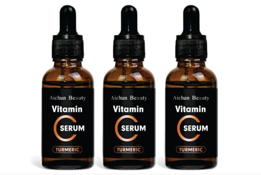 Aichun Beauty Vitamin C & Turmeric Serum (30ml) Reduces Dullness Pigmentation