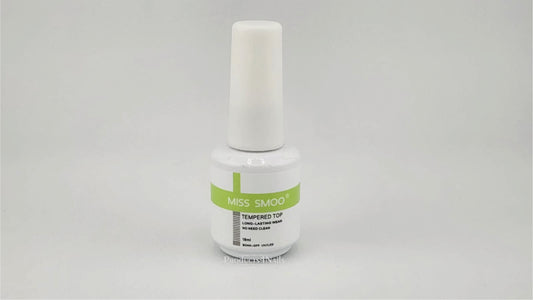 Miss Smoo Tempered Glass Top Coat NON Wipe 18ml TOT-0517-7