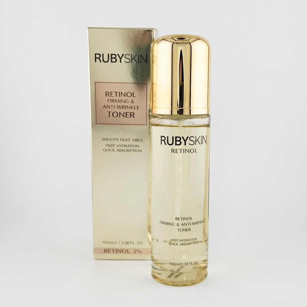 RUBYSKIN Retinol Firming & Anti-Wrinkle Toner – 100ml / 3.38 fl. oz.
