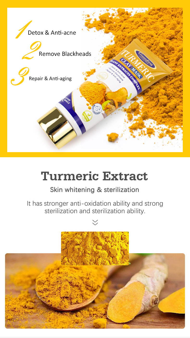 GuanJing Turmeric Clay Mask - 120g