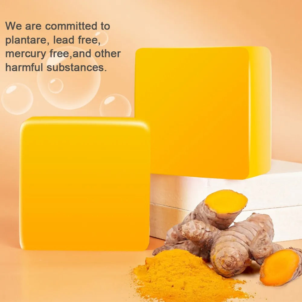 Turmeric Soap For Face & Body 100g Bar GuanJing