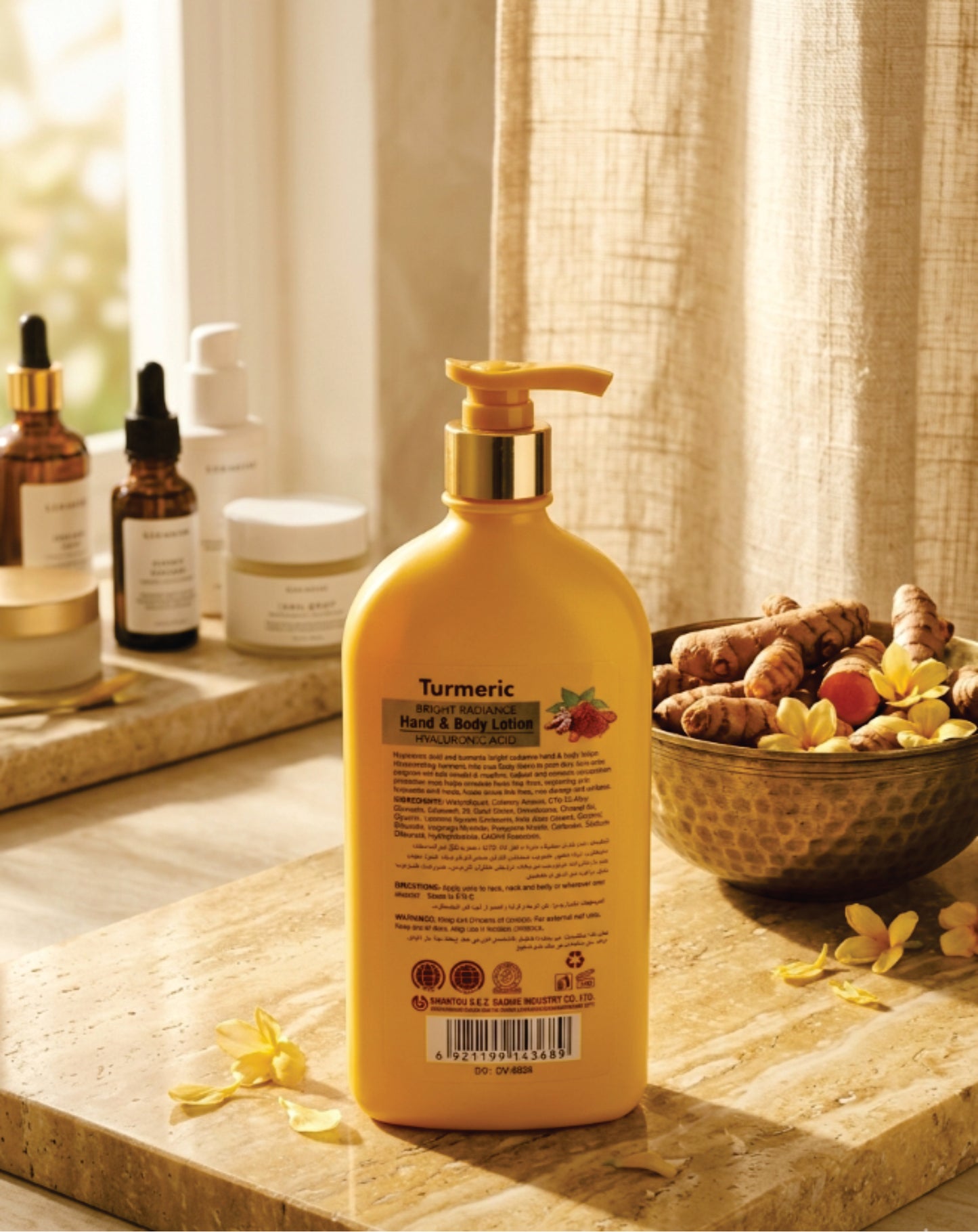 Dr. Davey Turmeric Bright Radiance Hand & Body Lotion - 500ml