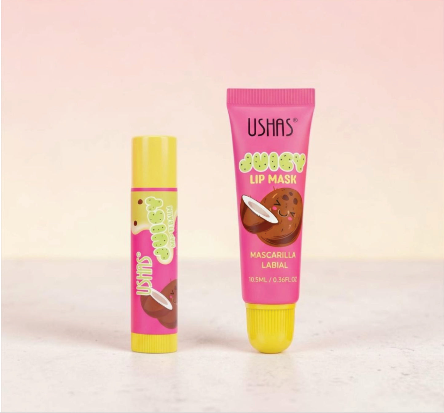 Ushas Juicy Lip Masks & Magic Lip Balm Moisturizing