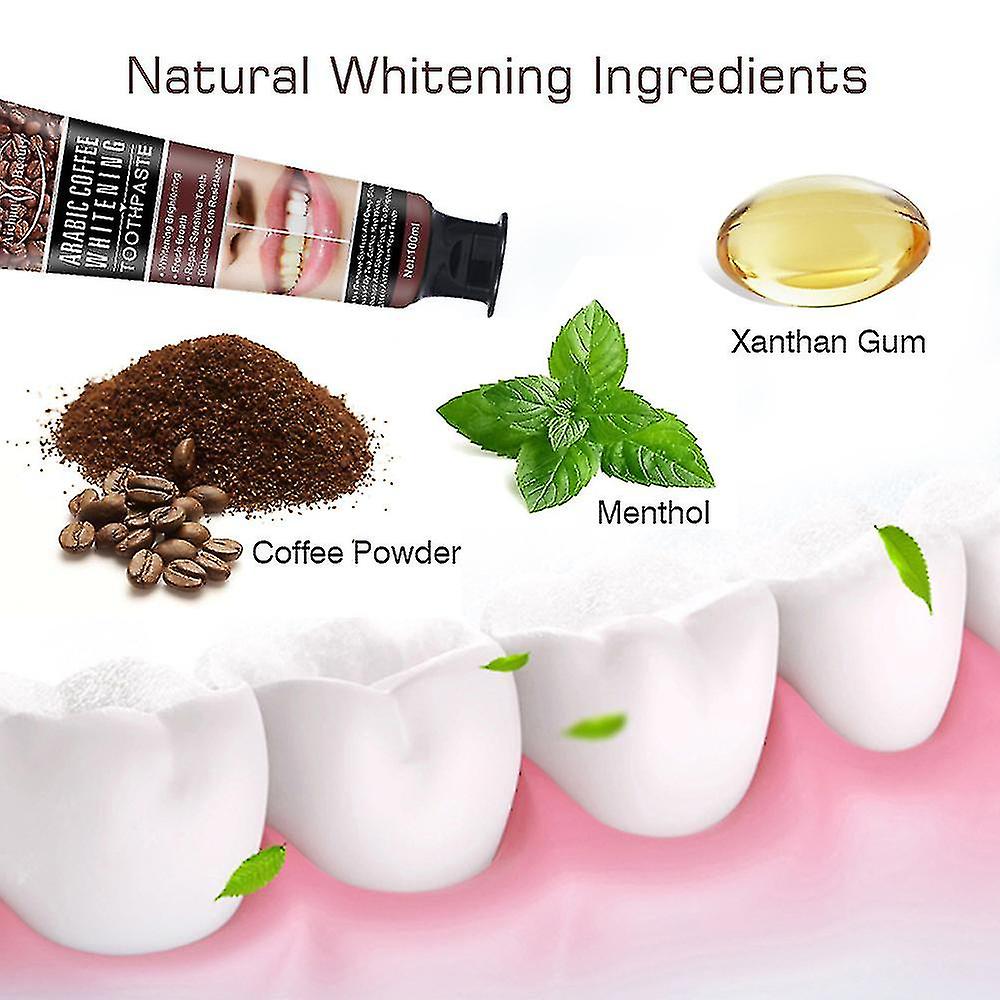 Arabic Coffee Whitening Toothpaste - Aichun Beauty 100ml