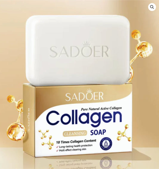 Sadoer Collagen Soap 10x Times Collagen Content 100g