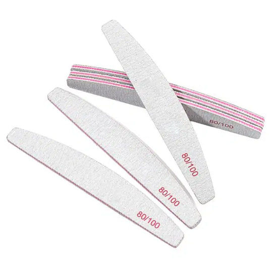 Miss Smoo Nail File 80/100 - Rhombus Lose - Grey