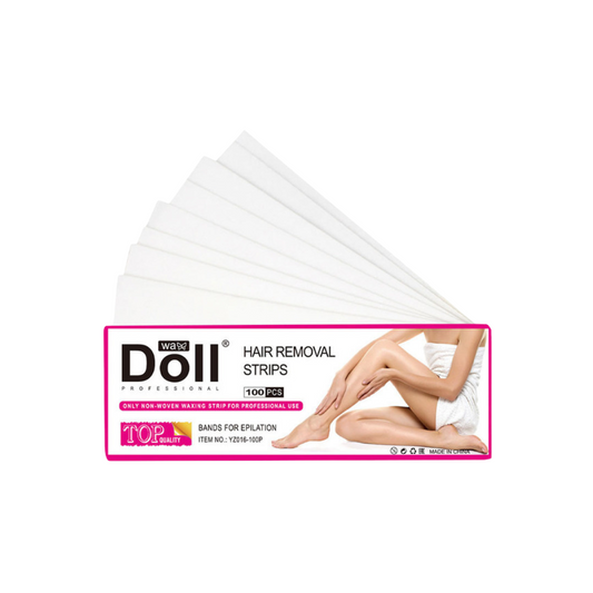 Doll Depilating Paper / Non-Woven Waxing Strips - 100pcs/pack