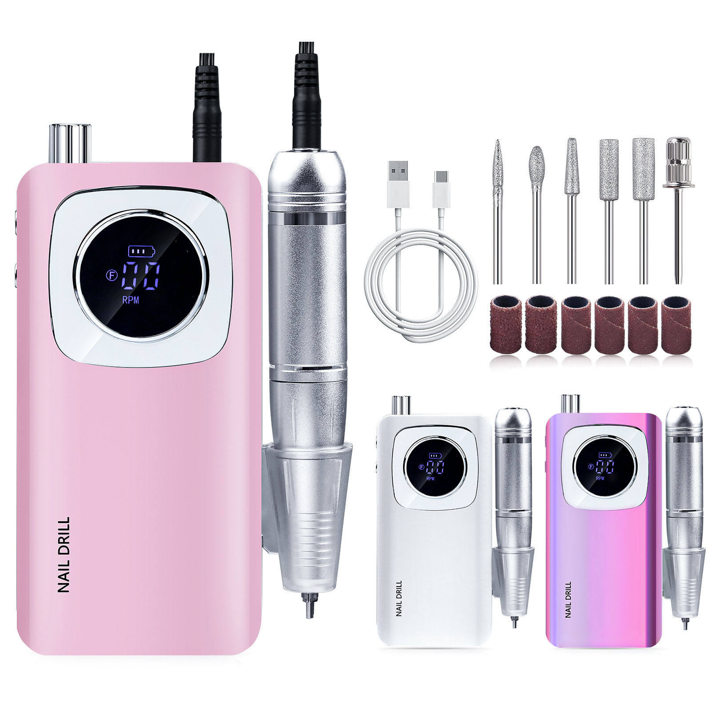 Nail Drill Machine Professional Edition 45000RPM - TOT-V4