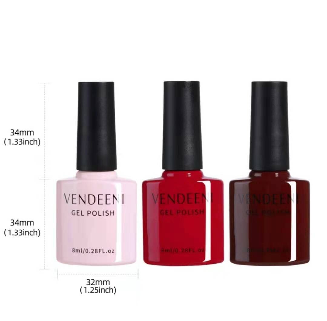 VENDEENI 3pcs/ Set 7.5ml Gel Polish Set 8