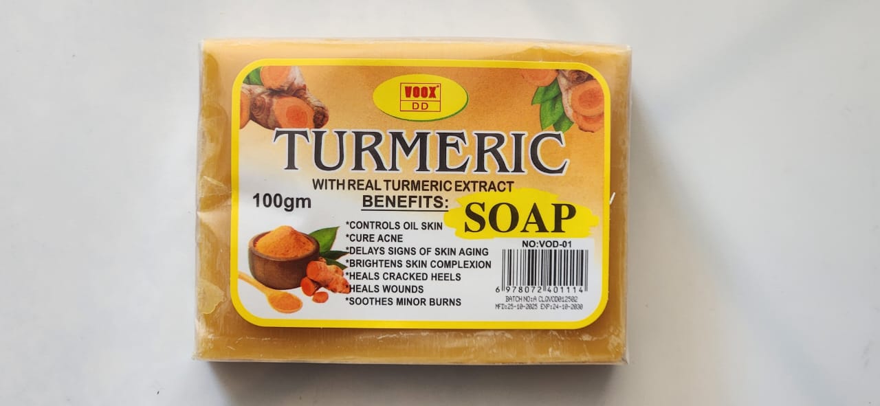 VOOXDD Turmeric Soap Natural (100 g)