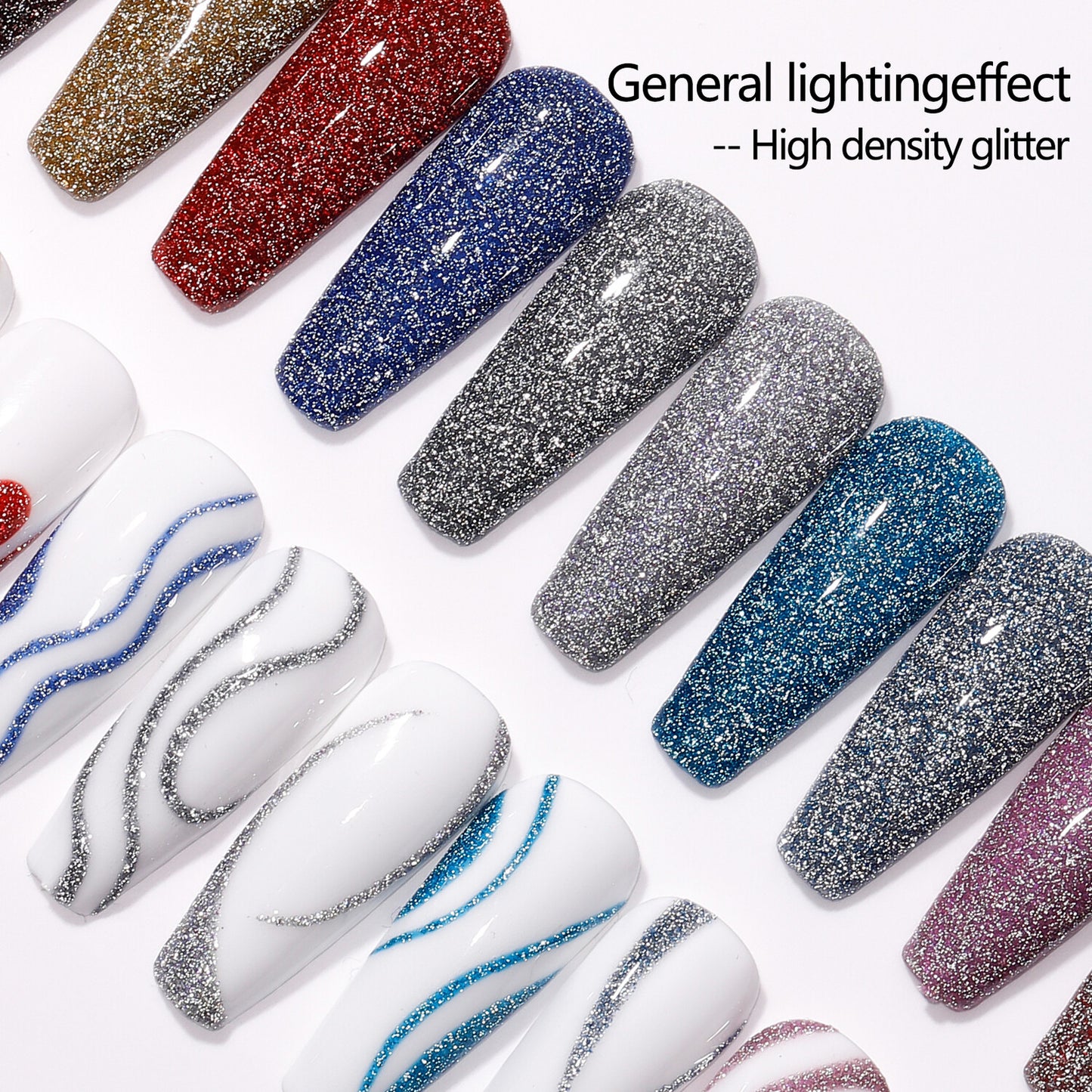 Vendeeni Disco Reflective Glitter Liner Gel 10ml