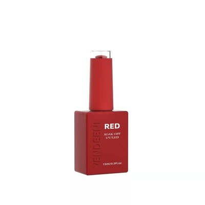 Vendeeni - UV Gel Polish - Red Gel 15ml