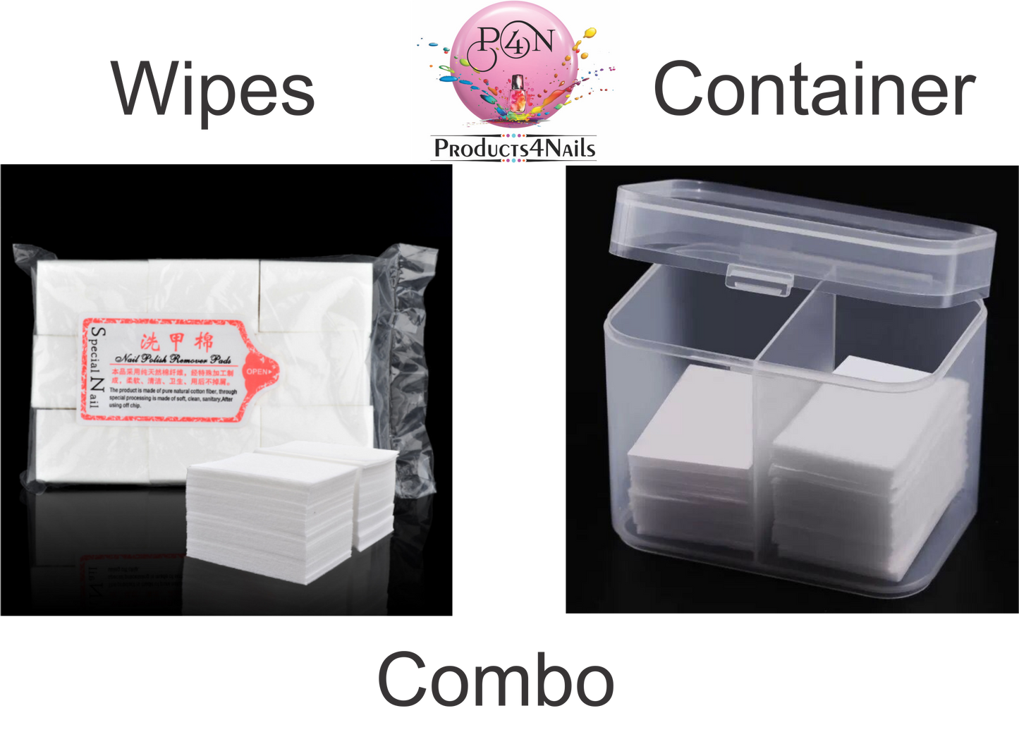 Wipe and Container - COMBO