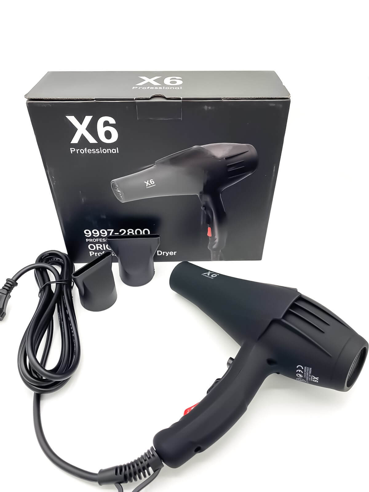 Hair Dryer - X6 Professional 9997-2800 High Quality (ORIGINAL)