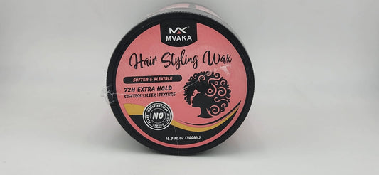 MAX MVAKA Hair Styling Wax 72 Hour Extra Hold (500ml)