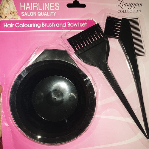 Hair Colouring Brush and Bowl Set -  Liangyan Collection