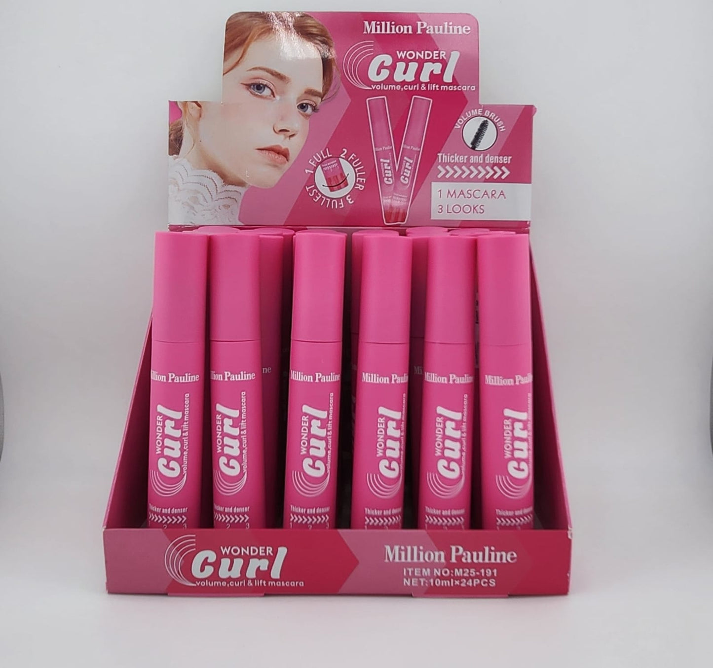 Million Pauline Wonder Curl Volume & Lift Mascara 10ml