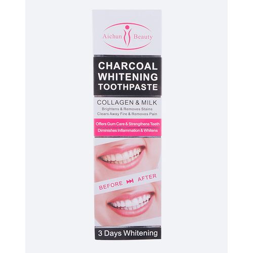 Charcoal Whitening Toothpaste - Aichun Beauty