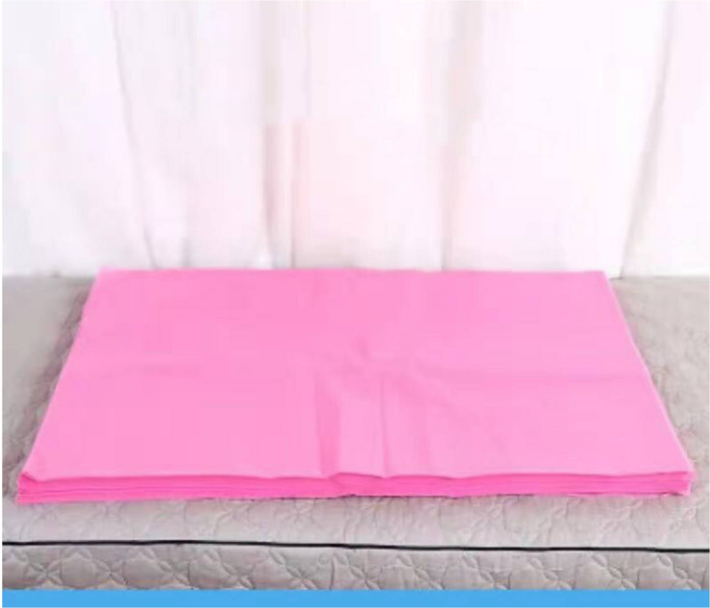 Disposable Pink Non-Woven Sheet For Eyelashes U pillow 40*70cm 100pcs