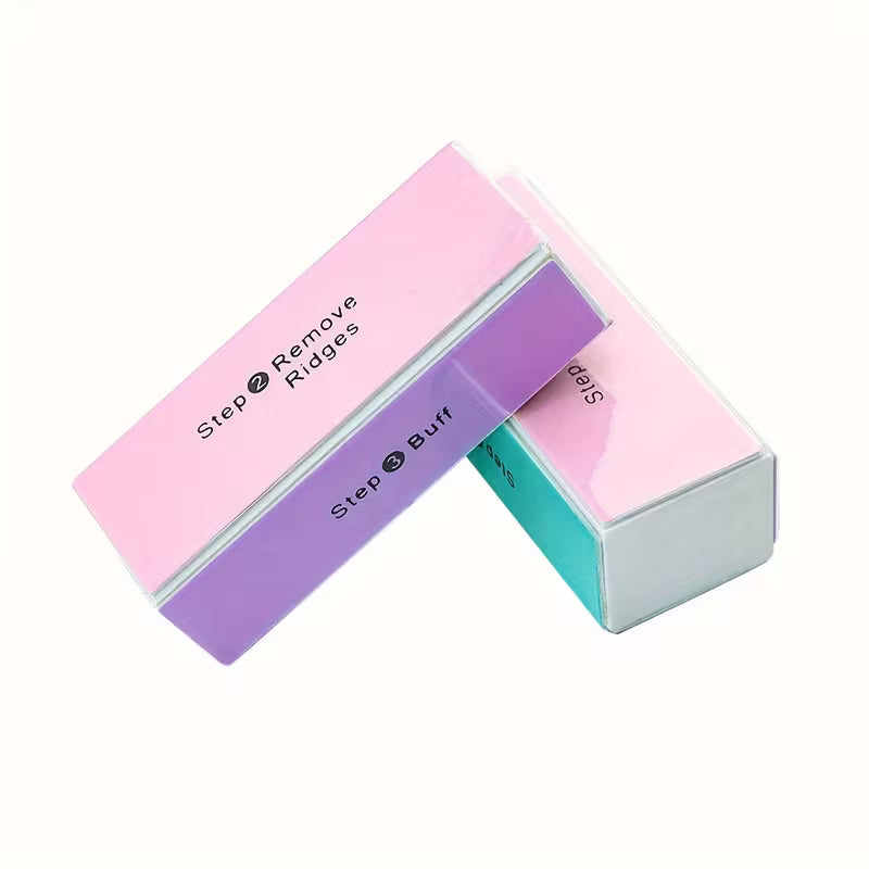 Nail 4-Way Buffer Nail Buffering Files Nail Art Polishing Block