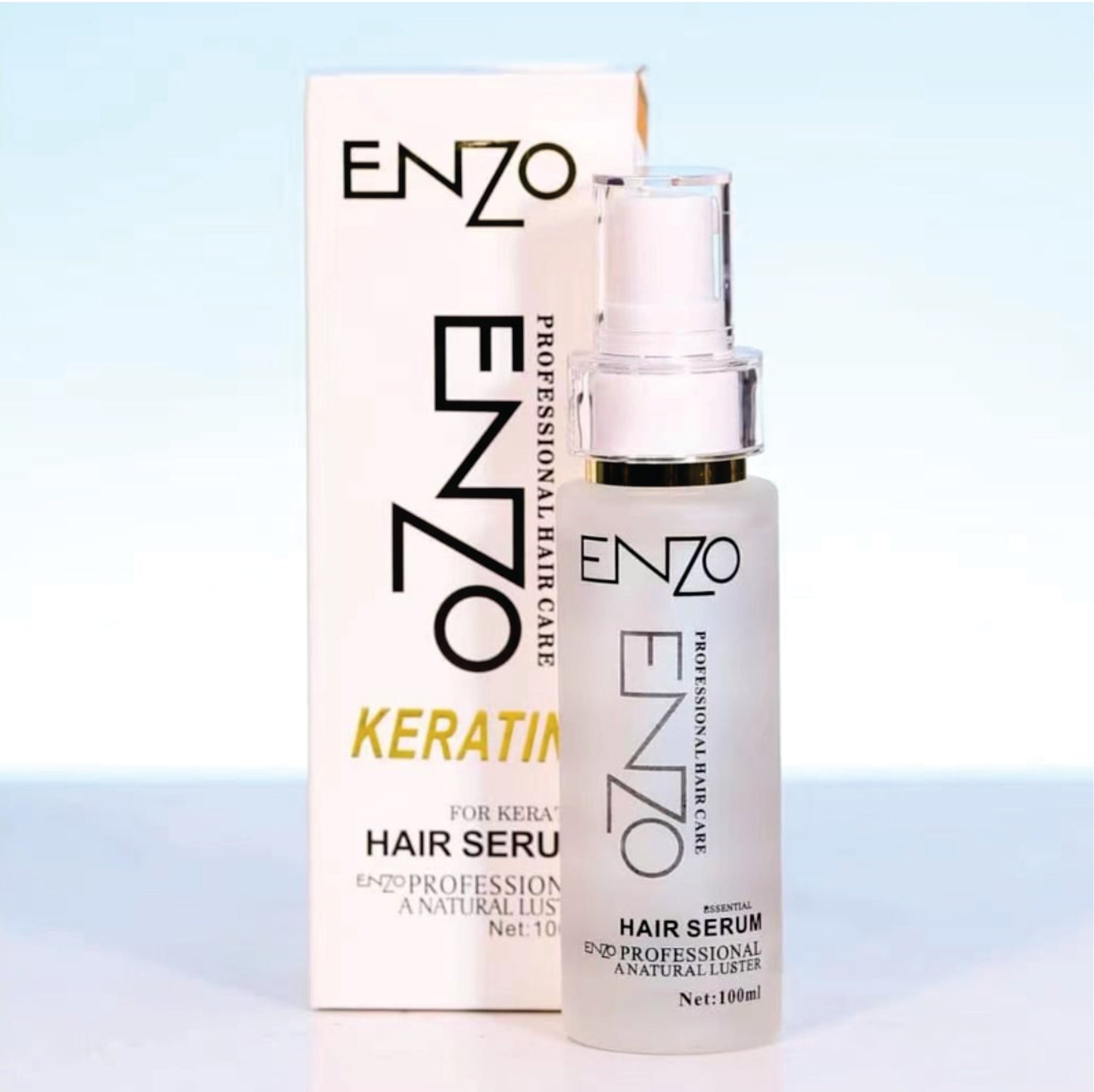 Enzo Keratin Hair Serum 100ml – Professional Hair Treatment for Shine & Repair