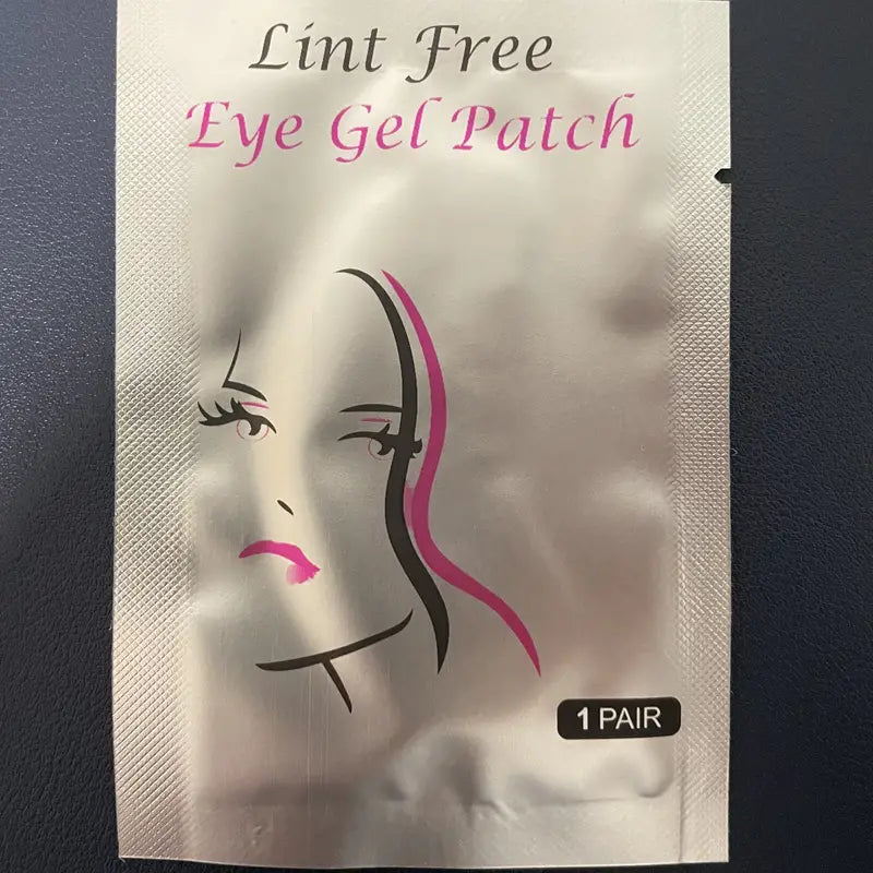 Eyelash Extension Under Eye Gel Pads Patches Vegan, No Skin Damage, No Skin Tearing