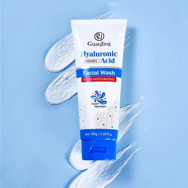 GuanJing  Face Wash Moisturizing Skin Deep Cleansing Face Wash 100g