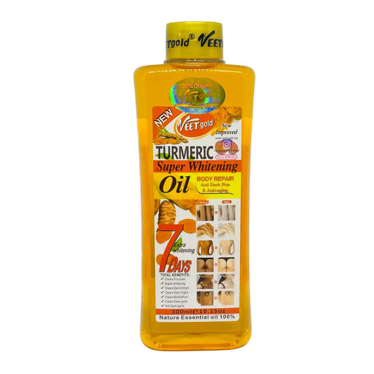 Veetgold Turmeric Super Whitening Body Repair Oil 200ml