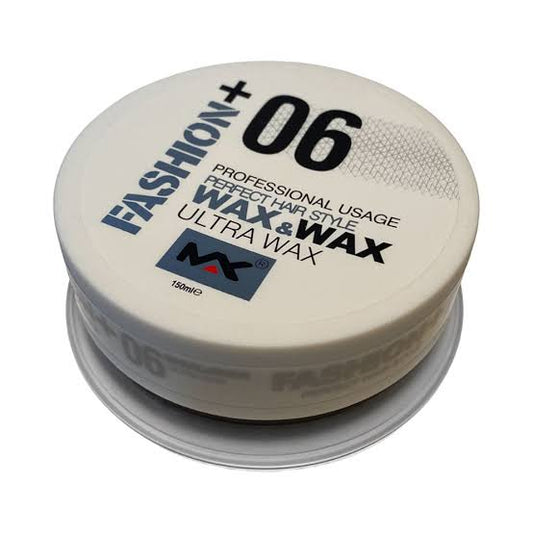 Fashion+ 06 Hair Styling Gel Wax 150ml - Ultra Wax - MVAKA